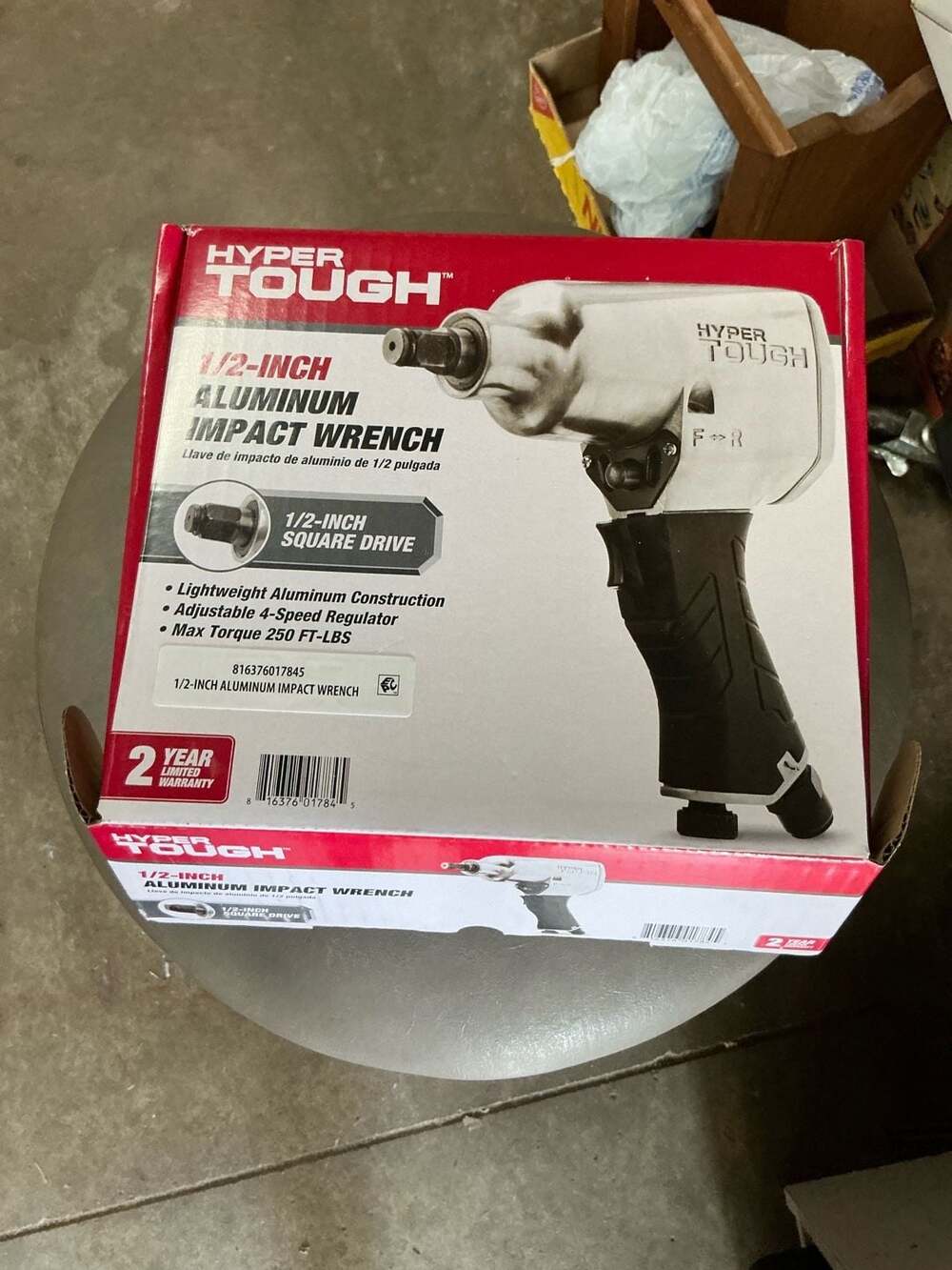 Hyper Tough 1/2-Inch Aluminum Impact Wrench